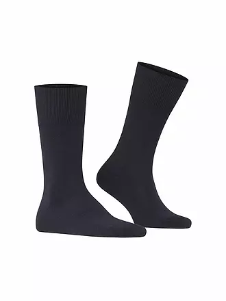 FALKE | Herren-Socken "Airport" (dark grey) | blau